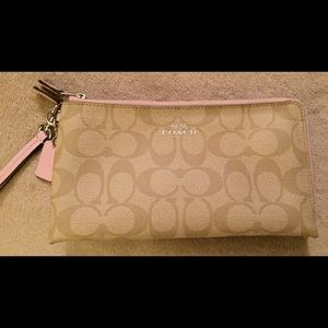Coach Double Zipper Wallet